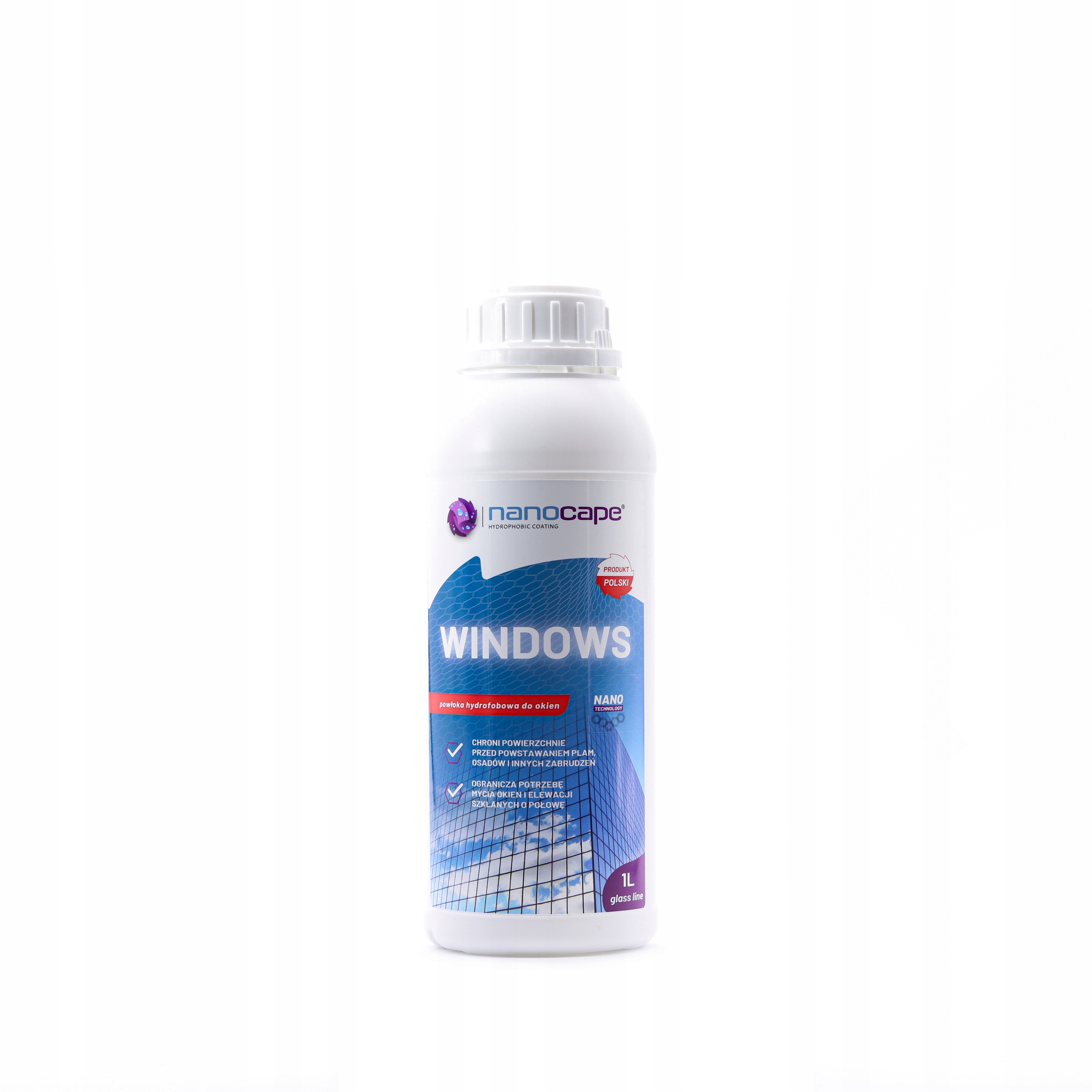Hydrofobní povlak na okna Nanocape 1L