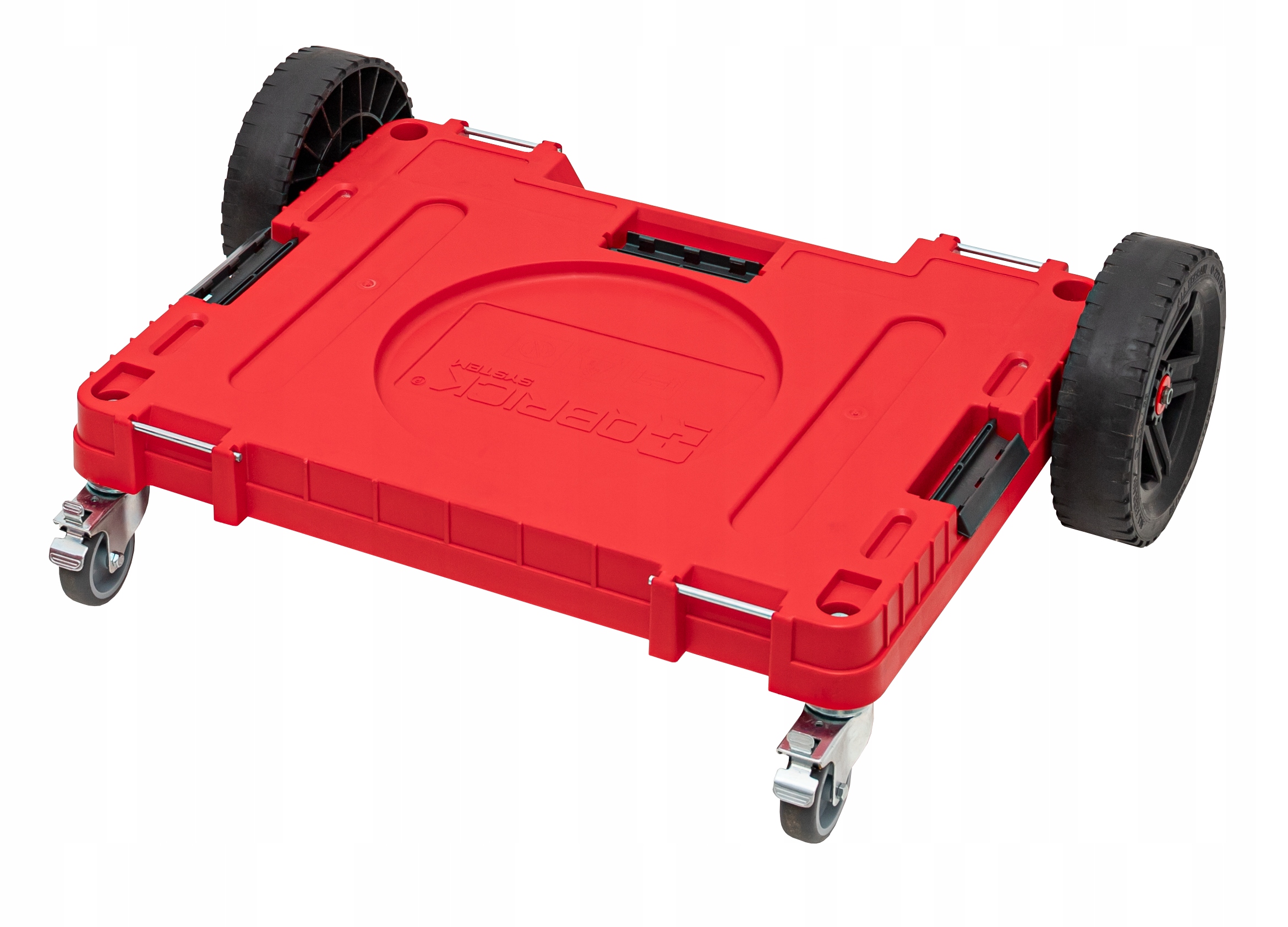 WÓZEK, PLATFORMA TRANSPORTOWA QBRICK SYSTEM ONE 2.0 ALLTERRAIN RED ULTRA HD