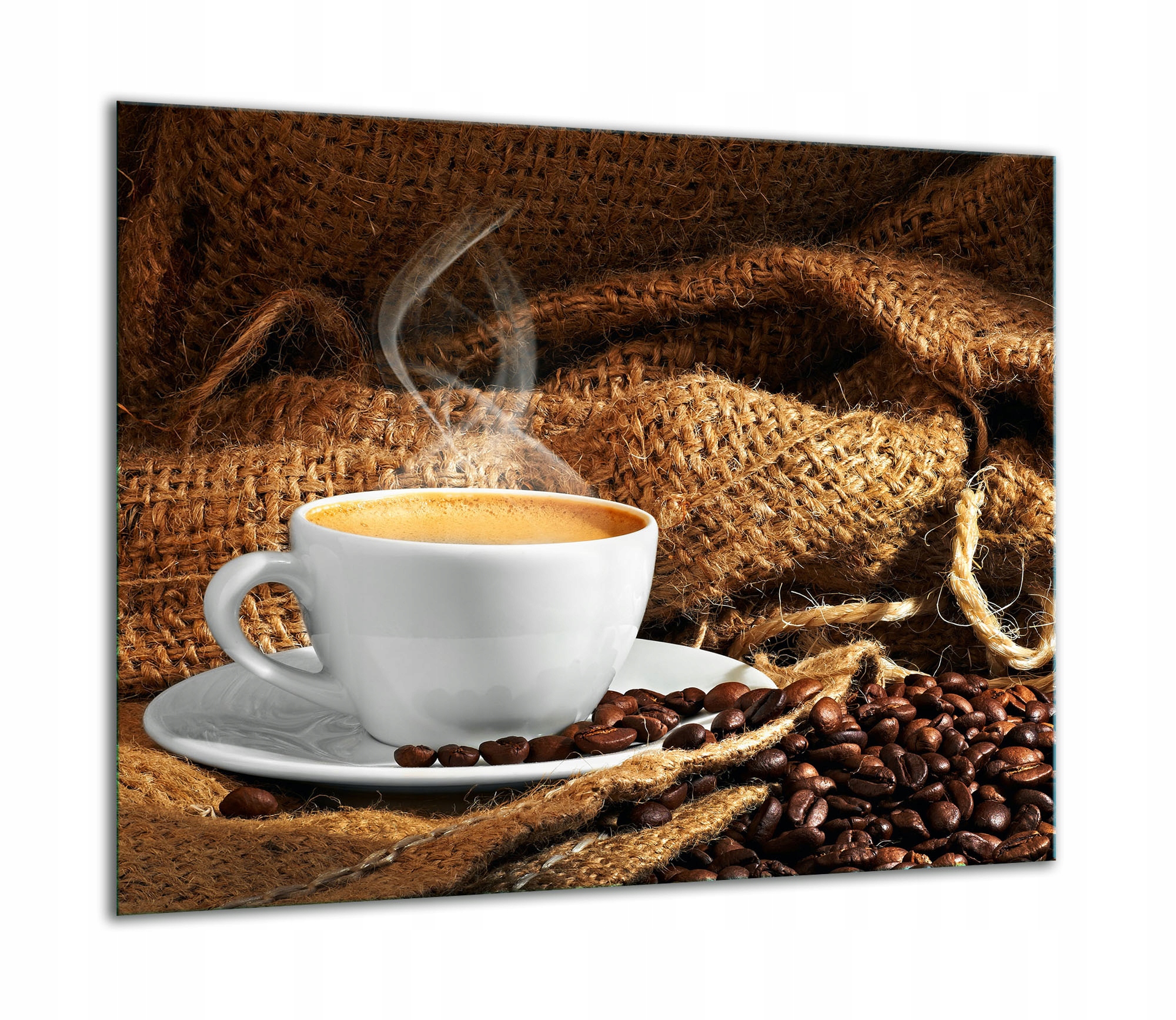 

Szklana Płyta Ochronna Na Kuchenkę 60x52 Kawa