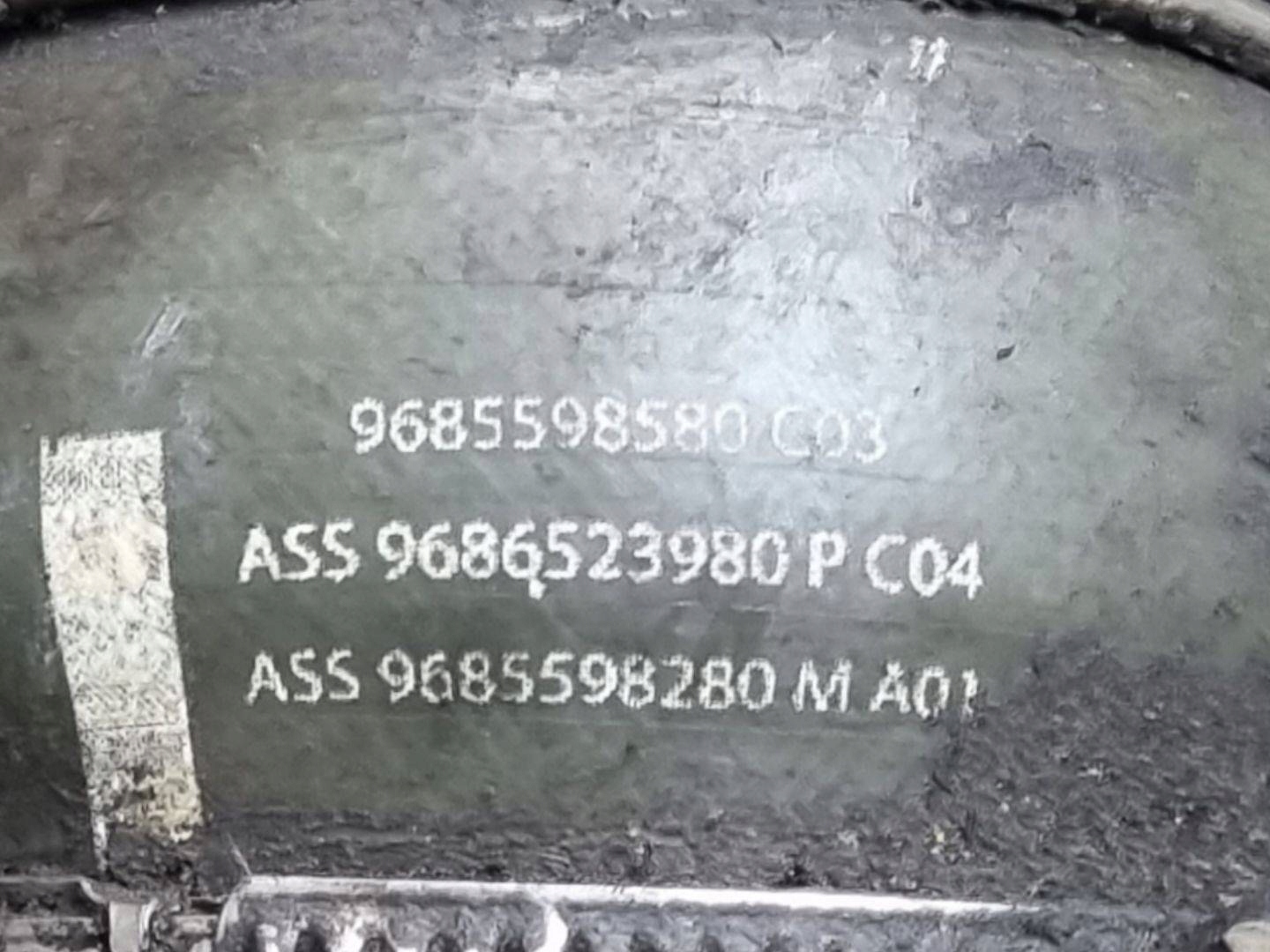 hadice intercoolera Peugeot 508 2011 9687261180