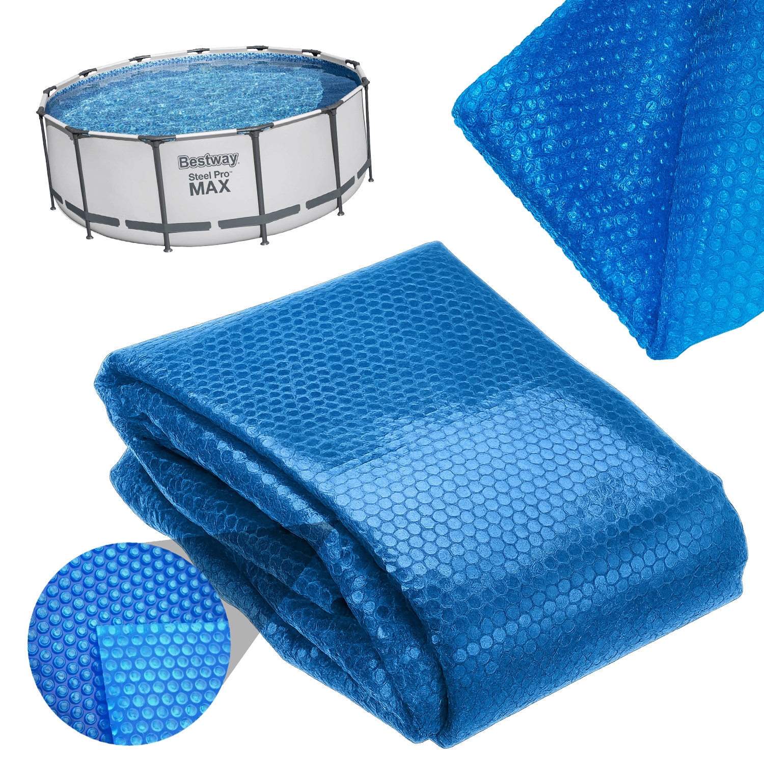 Silná solární krycí plachta rohož do bazénu