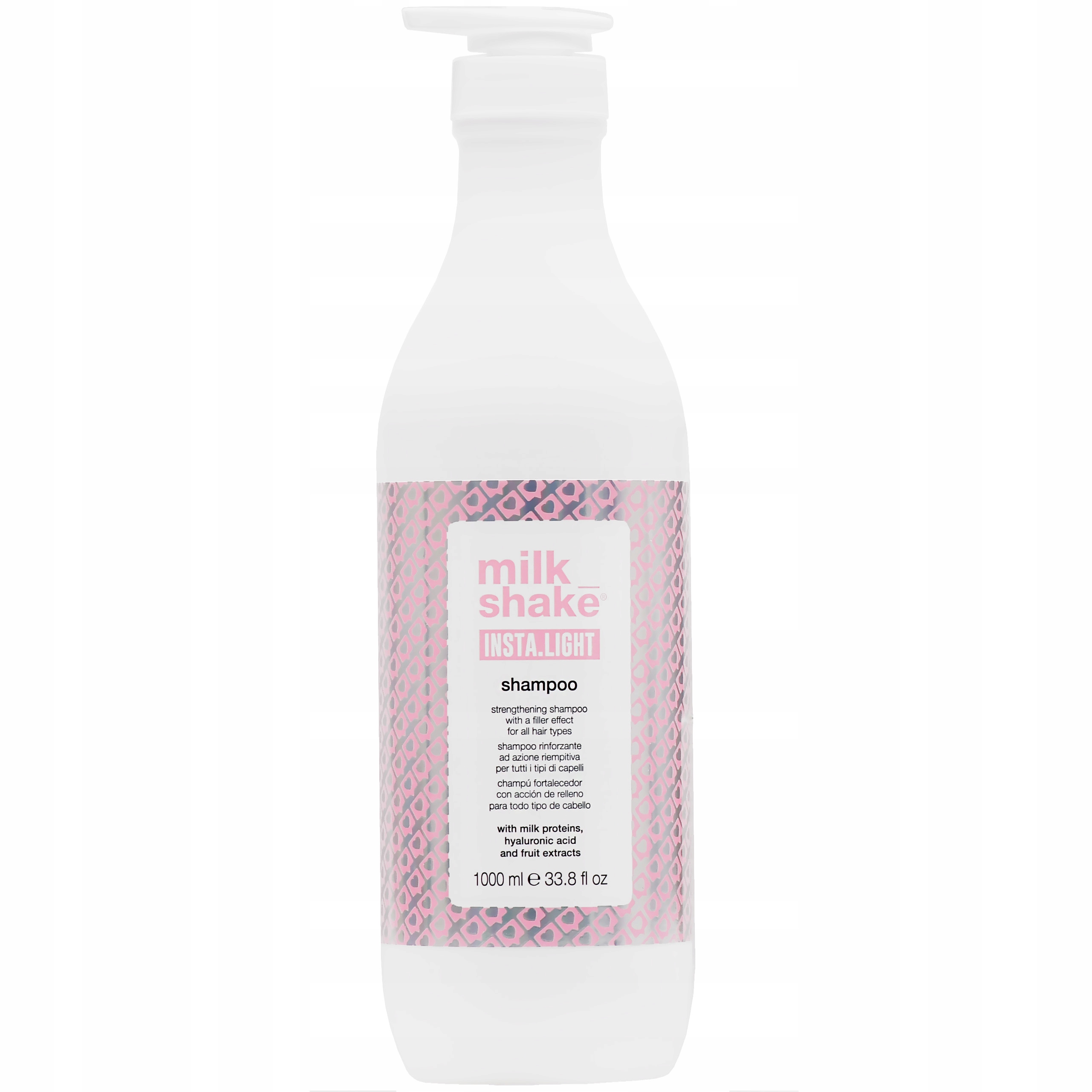 Milk Shake Insta Light Szampon kwas hialuronowy i proteiny mleka, 1000ml