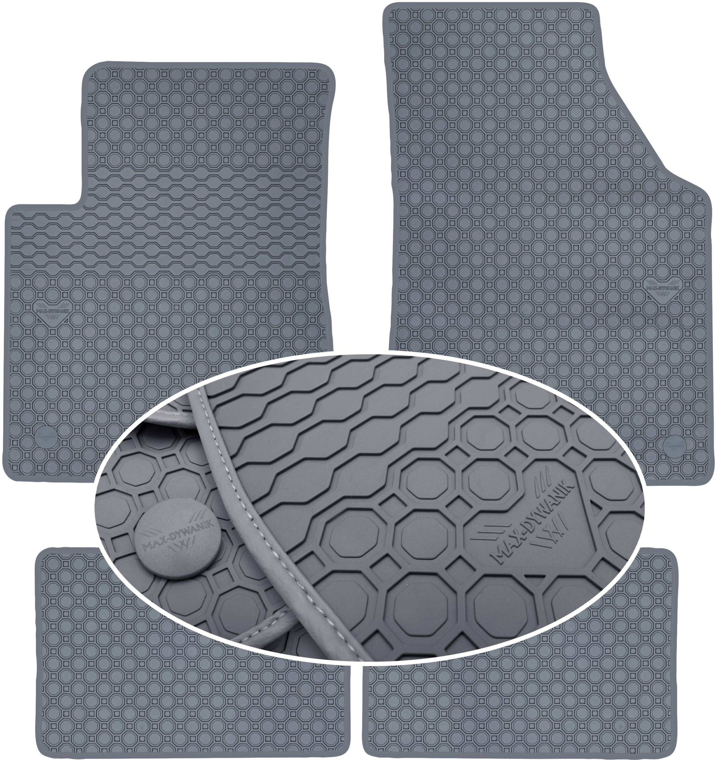 Jeep Cherokee V Kl 2013 Koberce Šedé