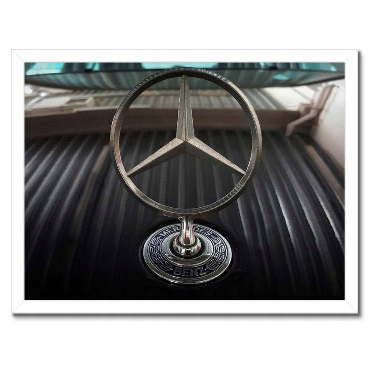 Plakáty v rámu 40x30 Známka Mercedesu