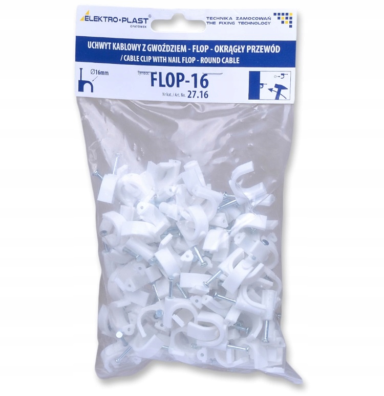  /><h2>Dane techniczne:</h2><p><b>✅Nr katalogowy:</b> 27.16</p><p><b>✅Symbol:</b>&nbsp;FLOP-16</p><p><b>✅Zastosowanie:</b>&nbsp;Ø 16 mm</p><p><b>✅Opakowanie:</b> 100 szt.</p></div>
                    </div>
    </div>
                                                                    <div class=