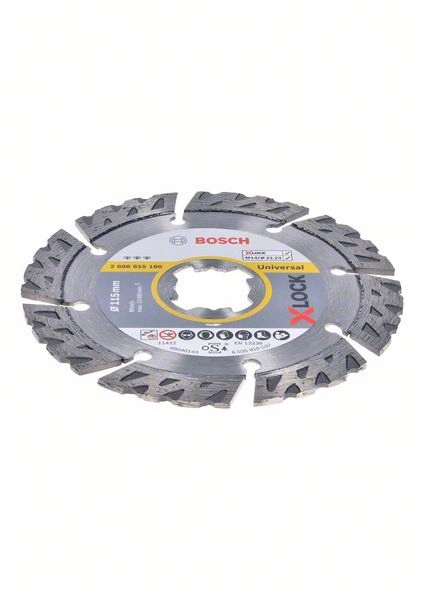 Diamantový Kotouč Univerzální 115*2 X-lock