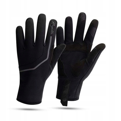 Rękawiczki rowerowe Rogelli Apex Black Rozmiar rękawiczek L
