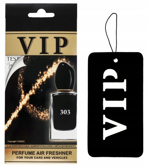 

Vip Zawieszka Zapachowa Do Samochodu Zapach 303