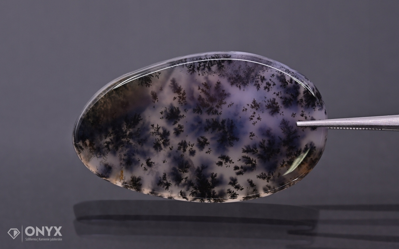 Dendritový achát z Kazachstánu nepravidelná destička