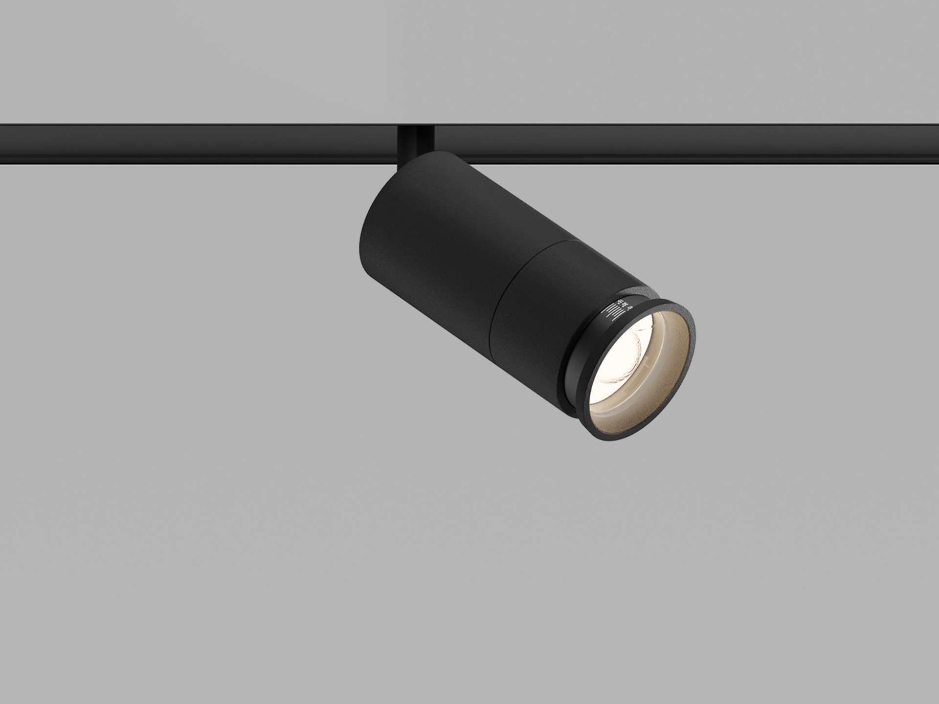 Lištové bodové svietidlo LED2 Mago Zoom 10W 4000K Dali čierne