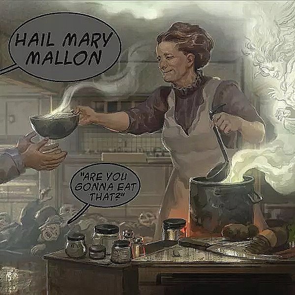 Lp Hail Mary Mallon: Are You Gonna Eat That? Solid Green Vinyl Import Us CL
