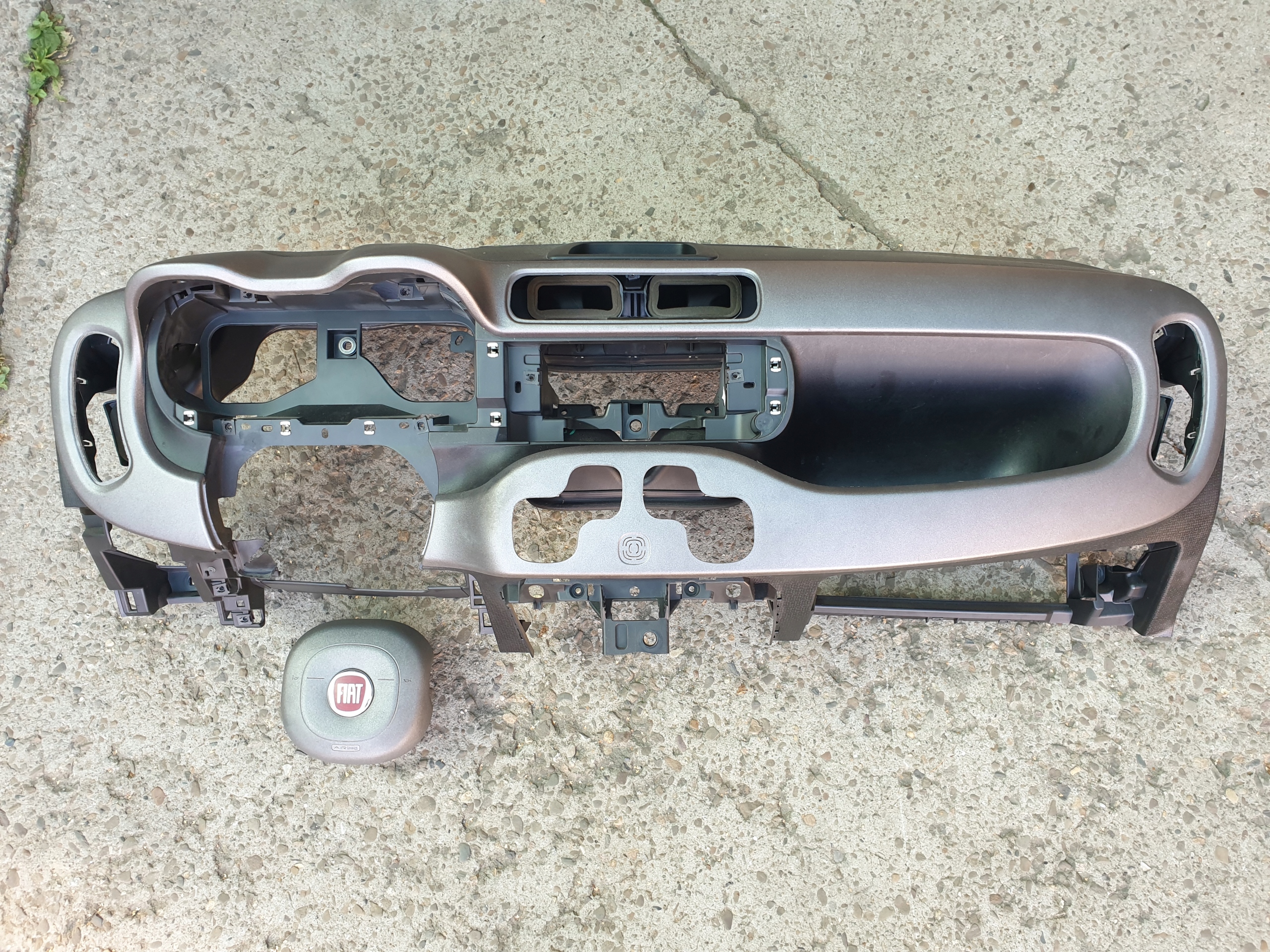 dashboard instrument panel airbags FIAT PANDA III 3 2012
