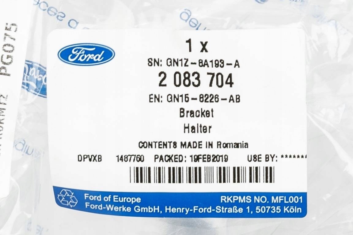 WSPORNIK REFLEKTORA PRAWY ECOSPORT 2017- Producent części Ford OE