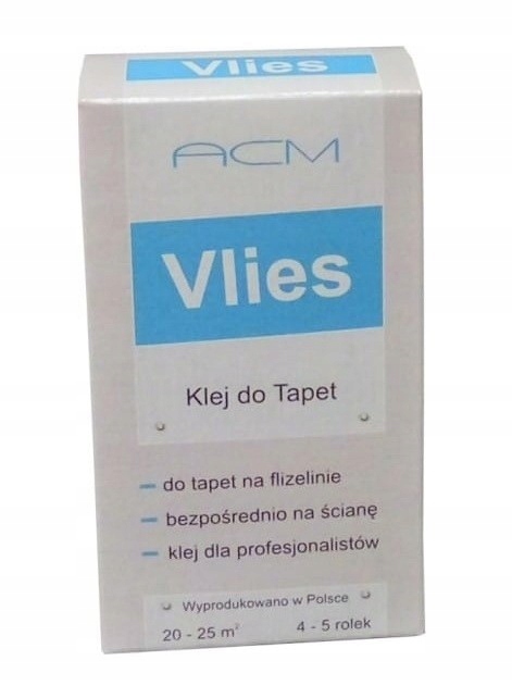 

Klej Do Tapet Na Flizelinie Vlies 200g (4-5 Rolek)