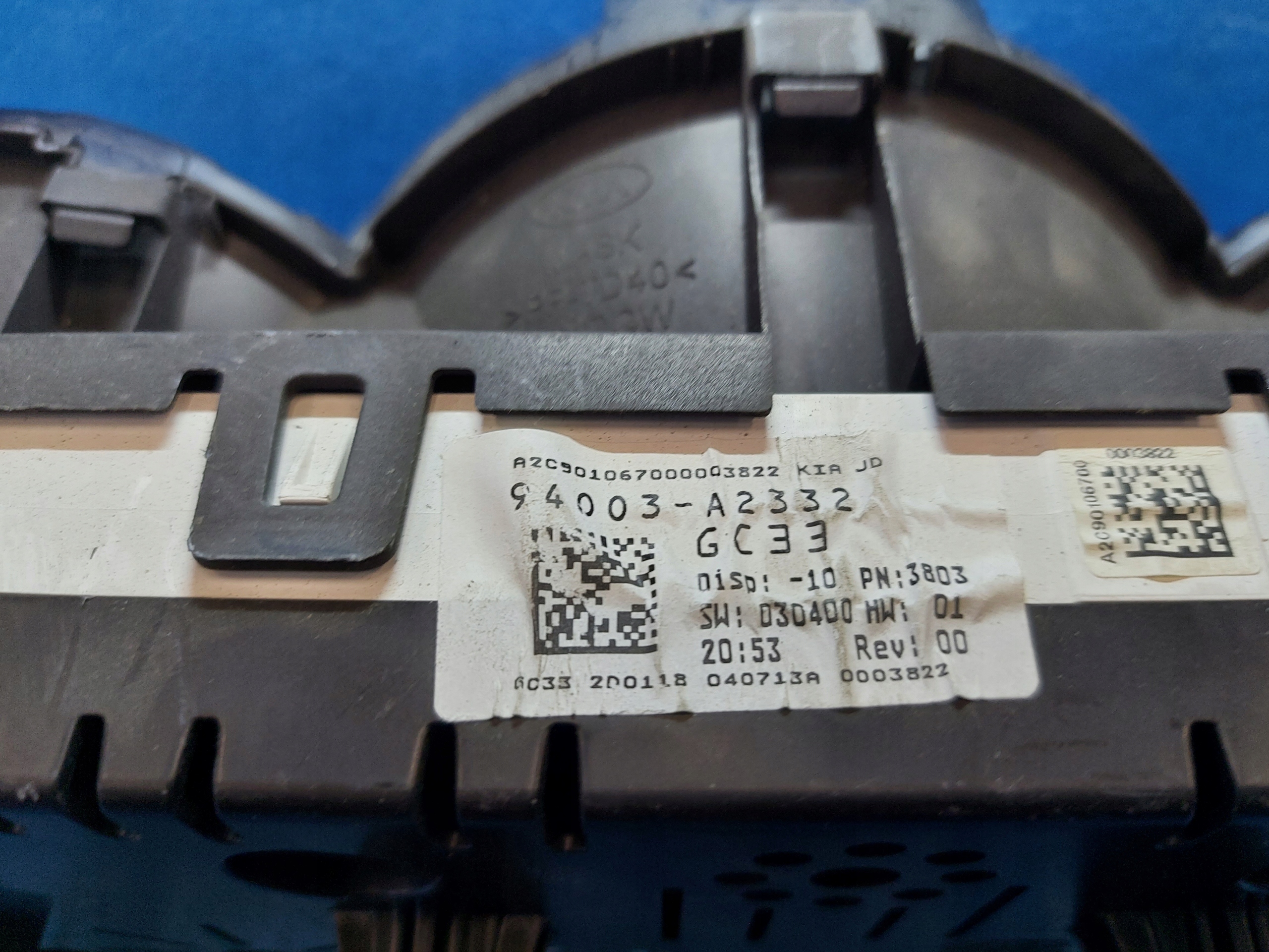 dials clock KIA CEED II 1.6 CRDI 94003-A2332