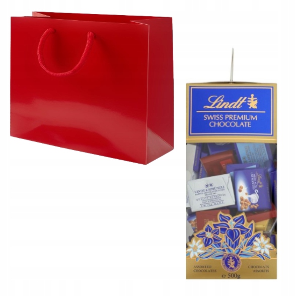 Lindt Praliny pralinki czekoladki szwajcarskich czekoladek 500g torba