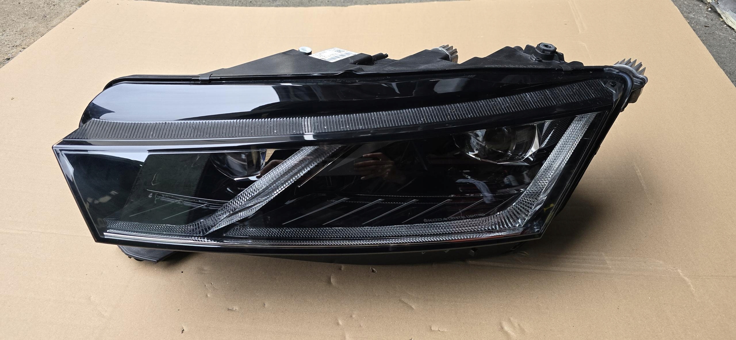 light front SKODA octavia 4 crystal lighting left 5e4941017