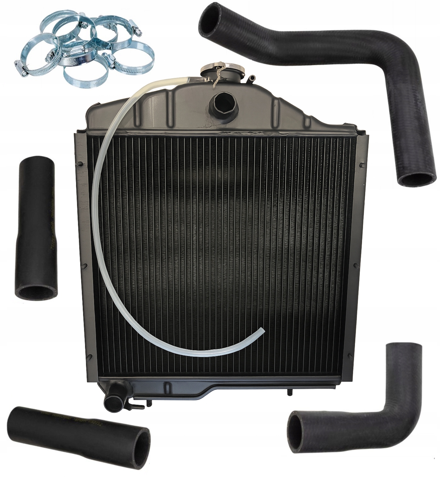 Ursus C-360 Kompletní 4-ŘADÝ Chladič Vody Kabely Zátka Kohoutek