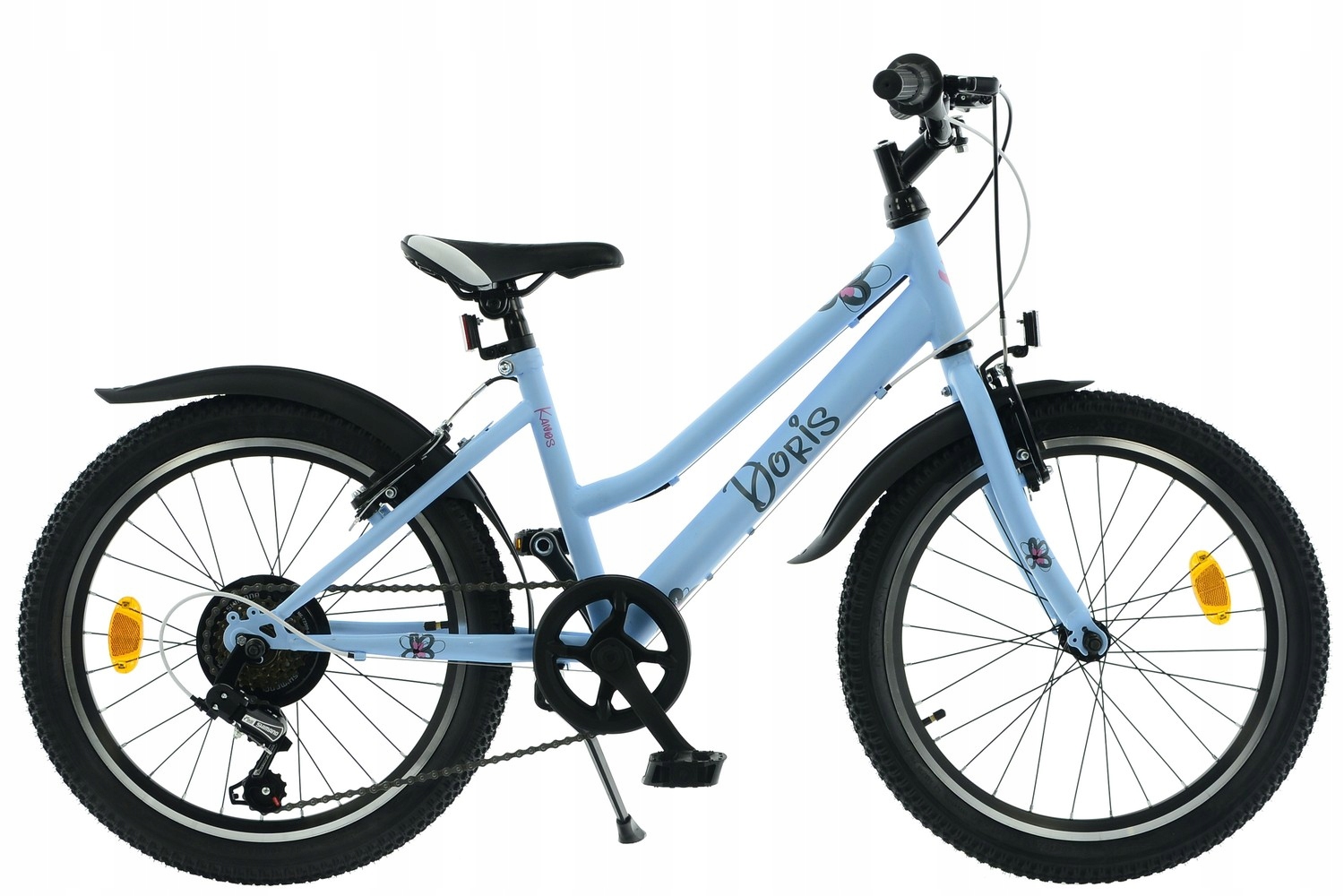 Rower 20 Kands Doris Tourney 6 bieg 12" błękitny mat