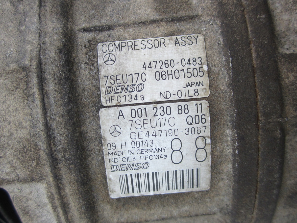 air conditioning compressor Mercedes GL X164 GL420 4.0 V8