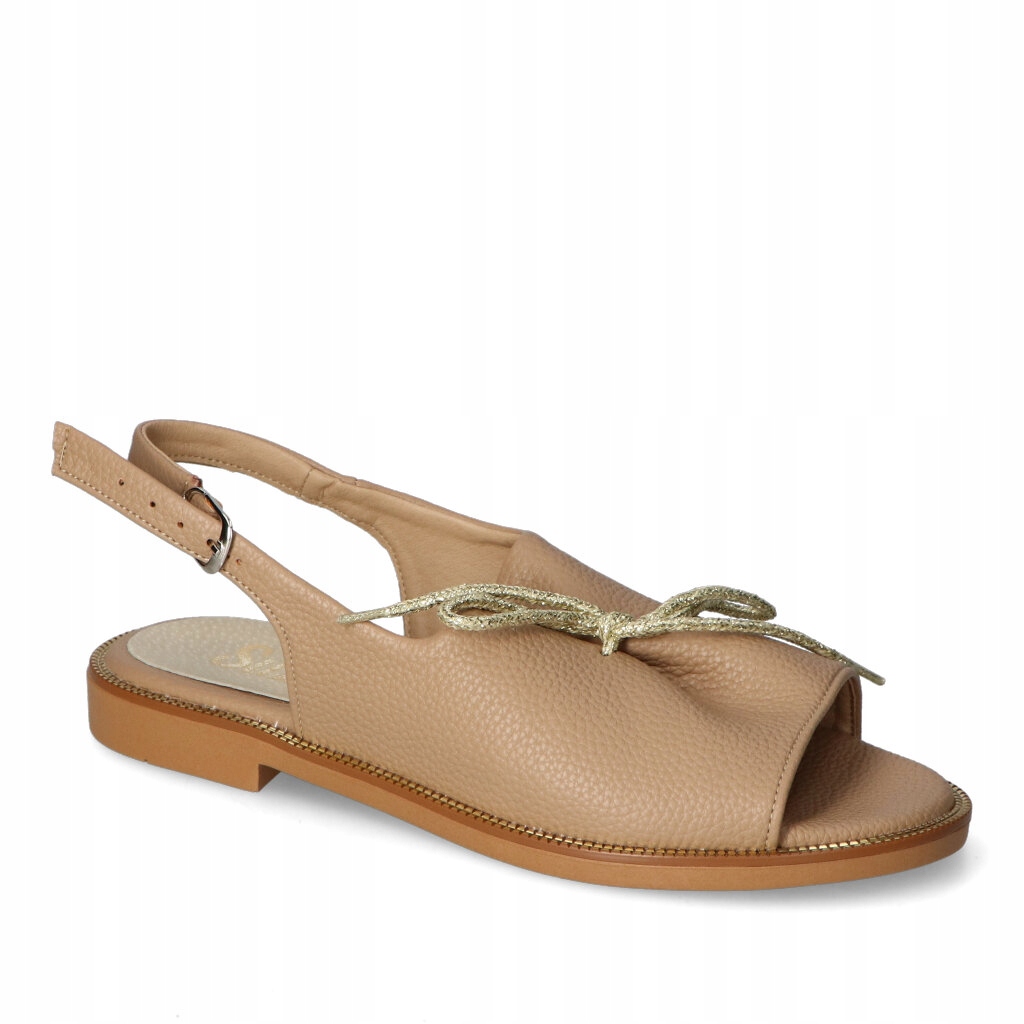 Sandály Kamex-But Valencia Taupe hrách 38