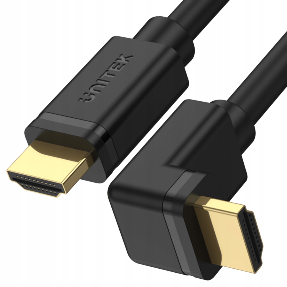 Unitek kabel kątowy Hdmi 2.0 90 stopni 4K 3 m