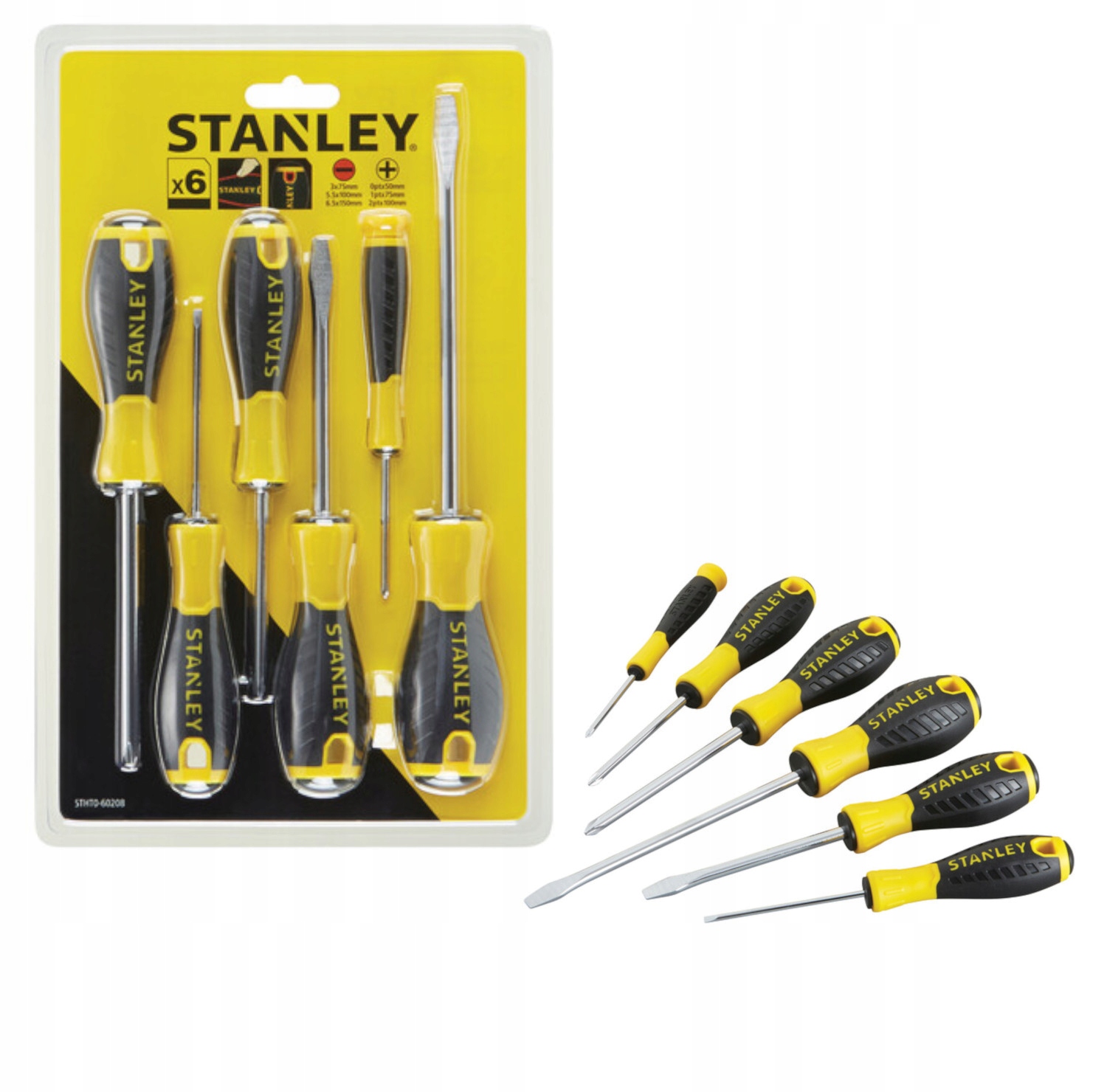 

Stanley Zestaw Wkrętaków Essential STHT0-60208