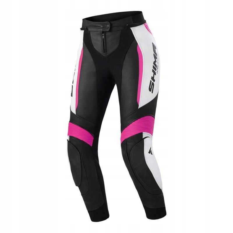 Dámske kožené motocyklové nohavice Shima Miura 2.0 Pink Fluo Darčeky