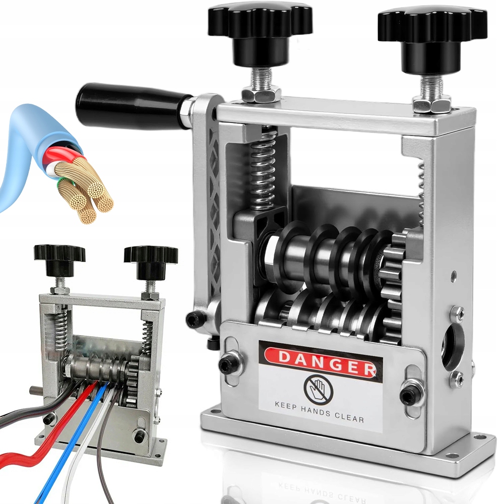 Korowarka Stroj Na Kabelové Vodiče Odizolovač Odizolování 3-17 mm