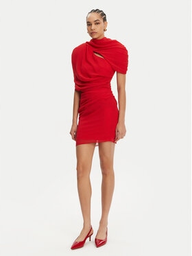 jacquemus Damskie Sukienka koktajlowa JACQUEMUS-24H251DR1301555 470 Red Cze