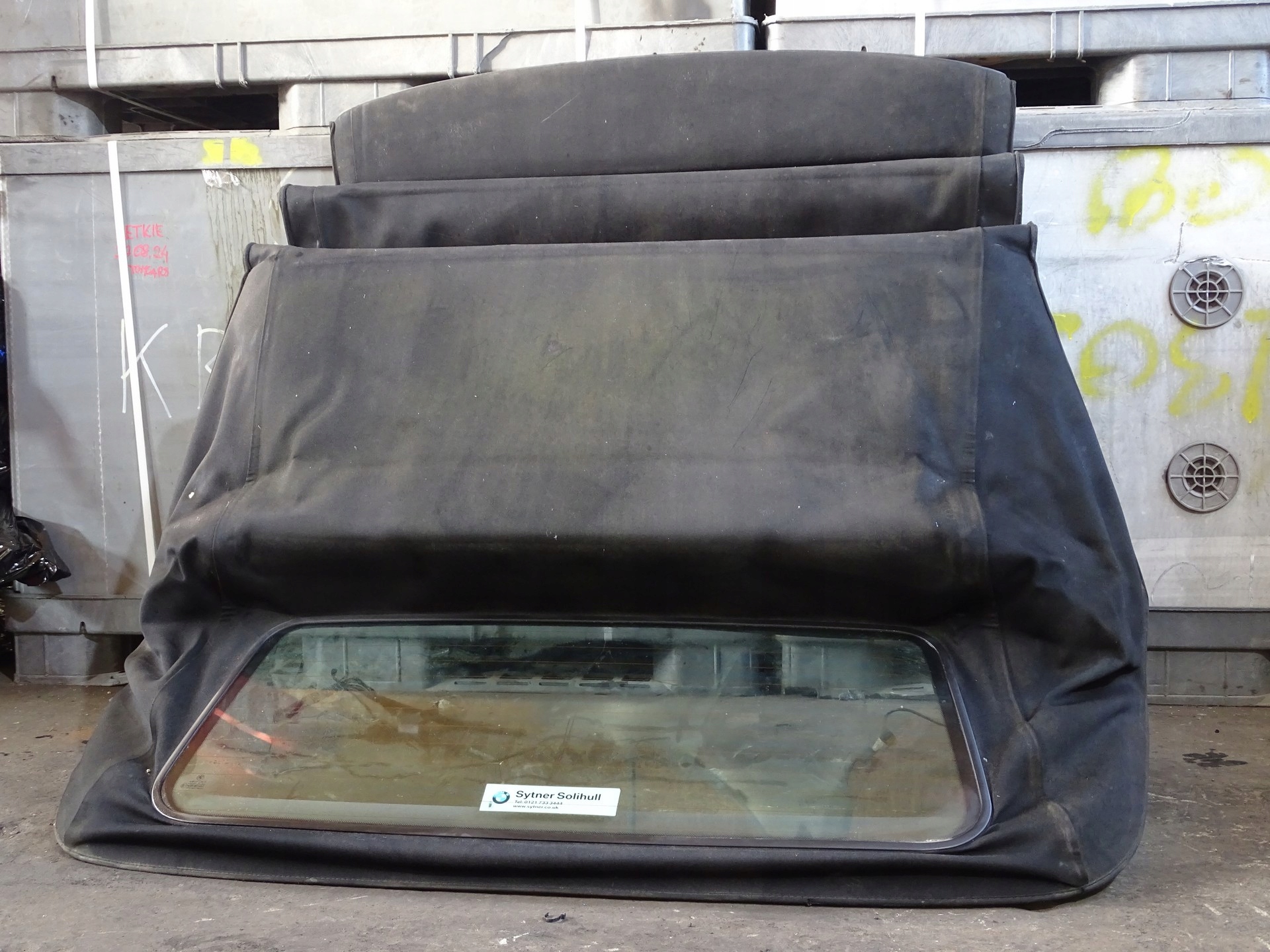 dach SKLADANY BMW 3 M3 E46 CABRIO schwarzer