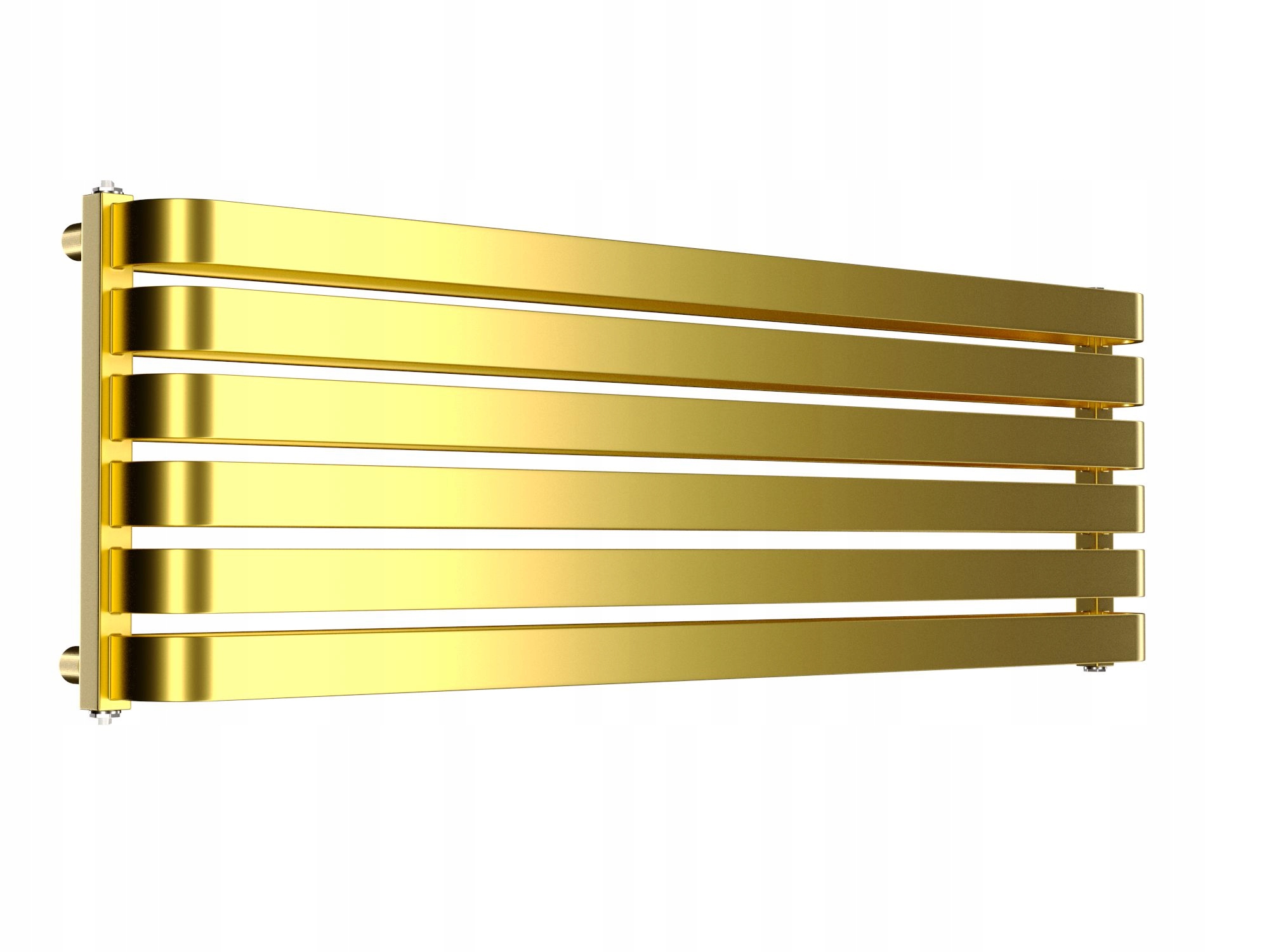 Dekoratívny horizontálny radiátor Male 120x395 Zlatý