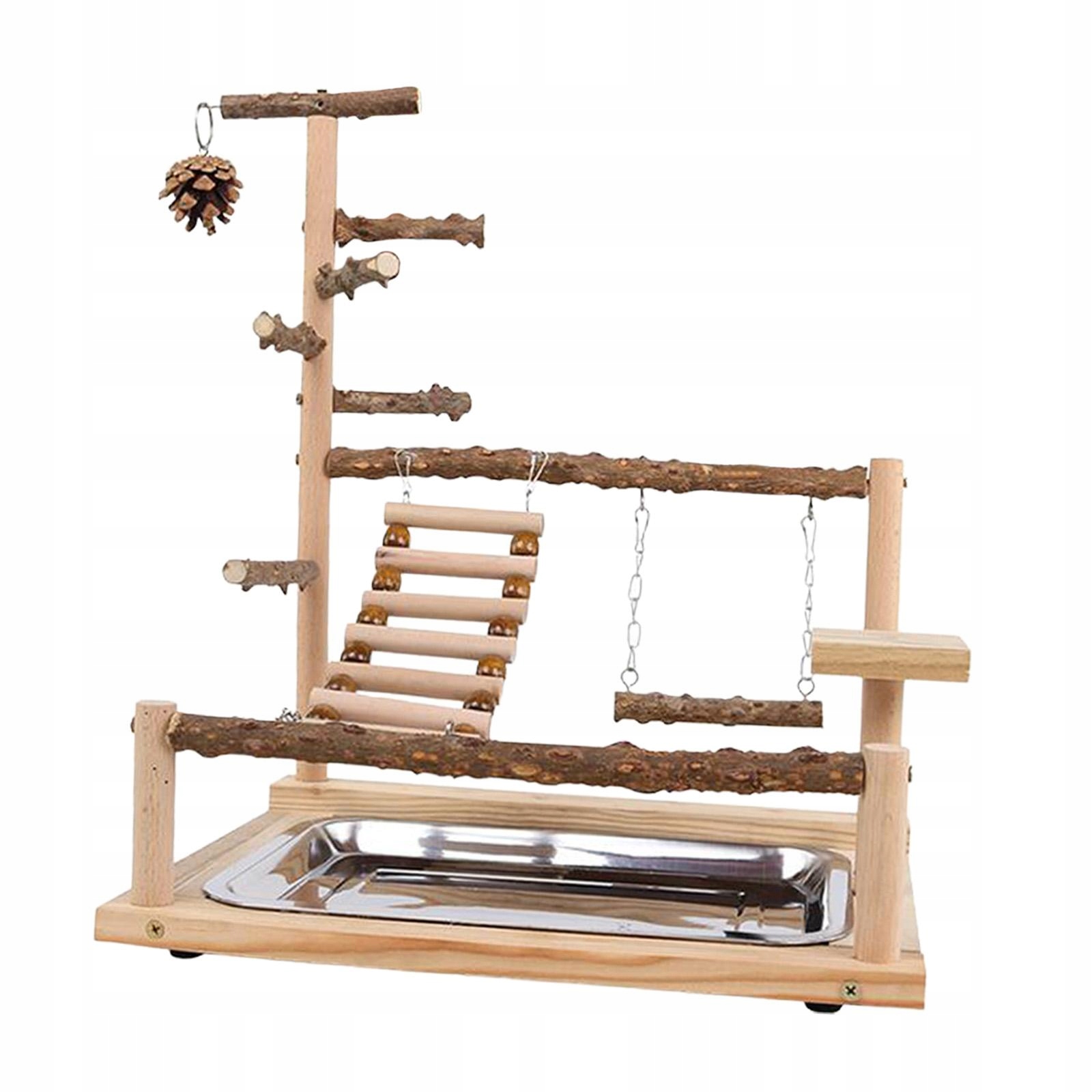 Levně Dětské hřiště pro ptáky stojící papoušek okoun Playstand cvičení Playgym