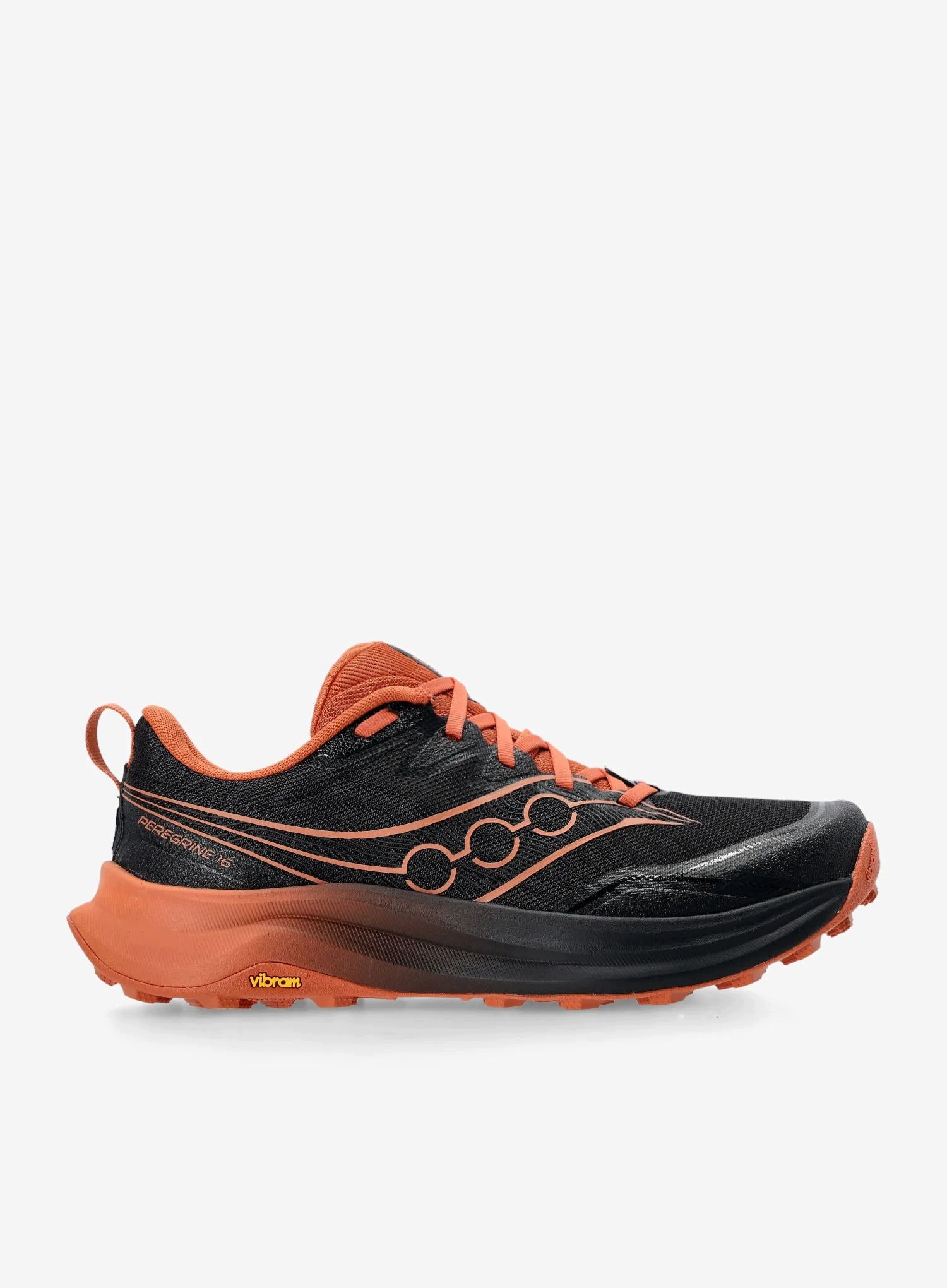 Buty do biegania w terenie Saucony Peregrine 16 black/rust Us 10,5 (44,5)