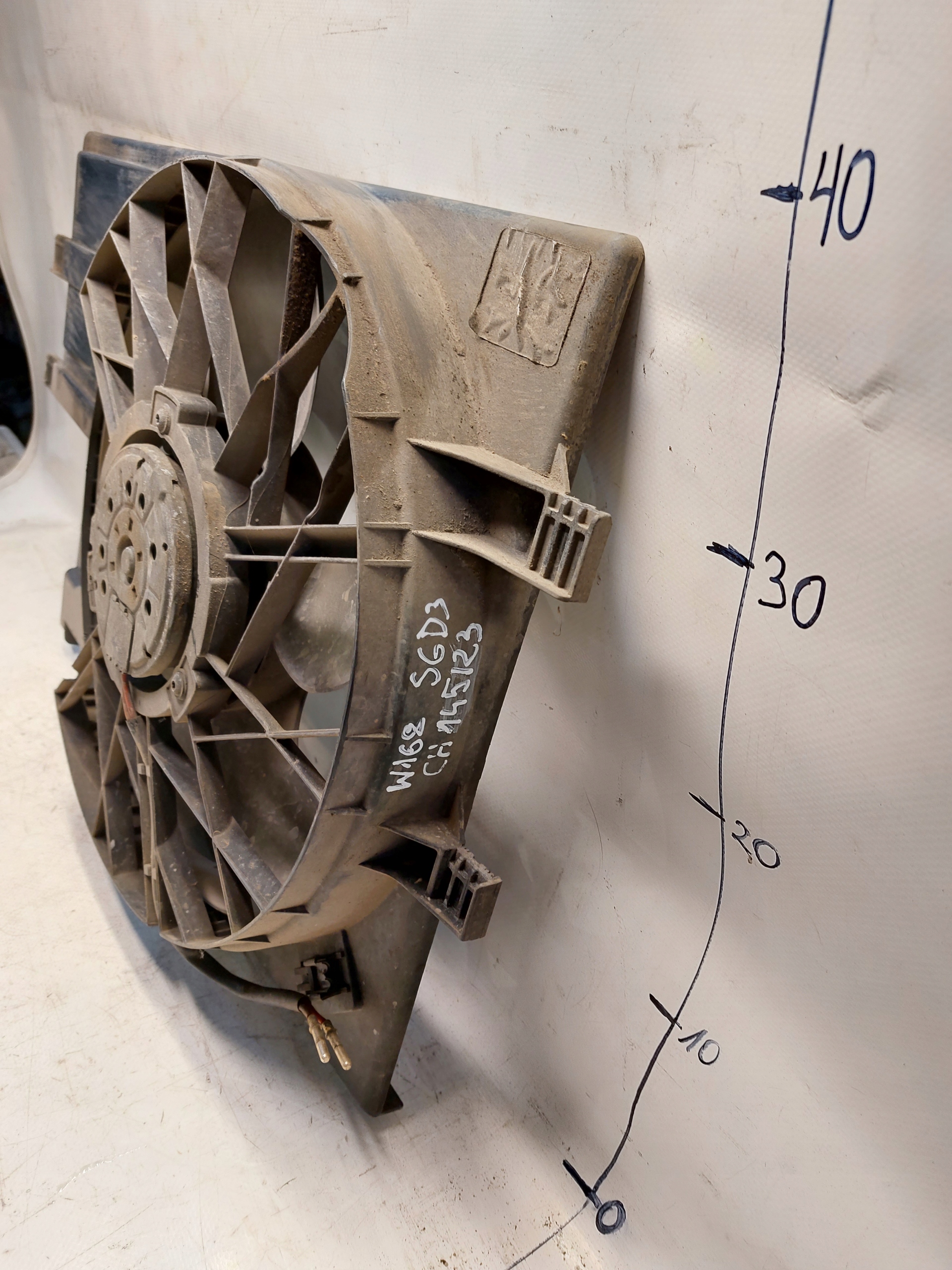 ventilátor chladiče MERCEDES W168