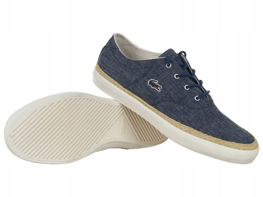 Lacoste dámské sportovní boty Glendon Espa 4 Srw Nvy Cnv velikost 40,5