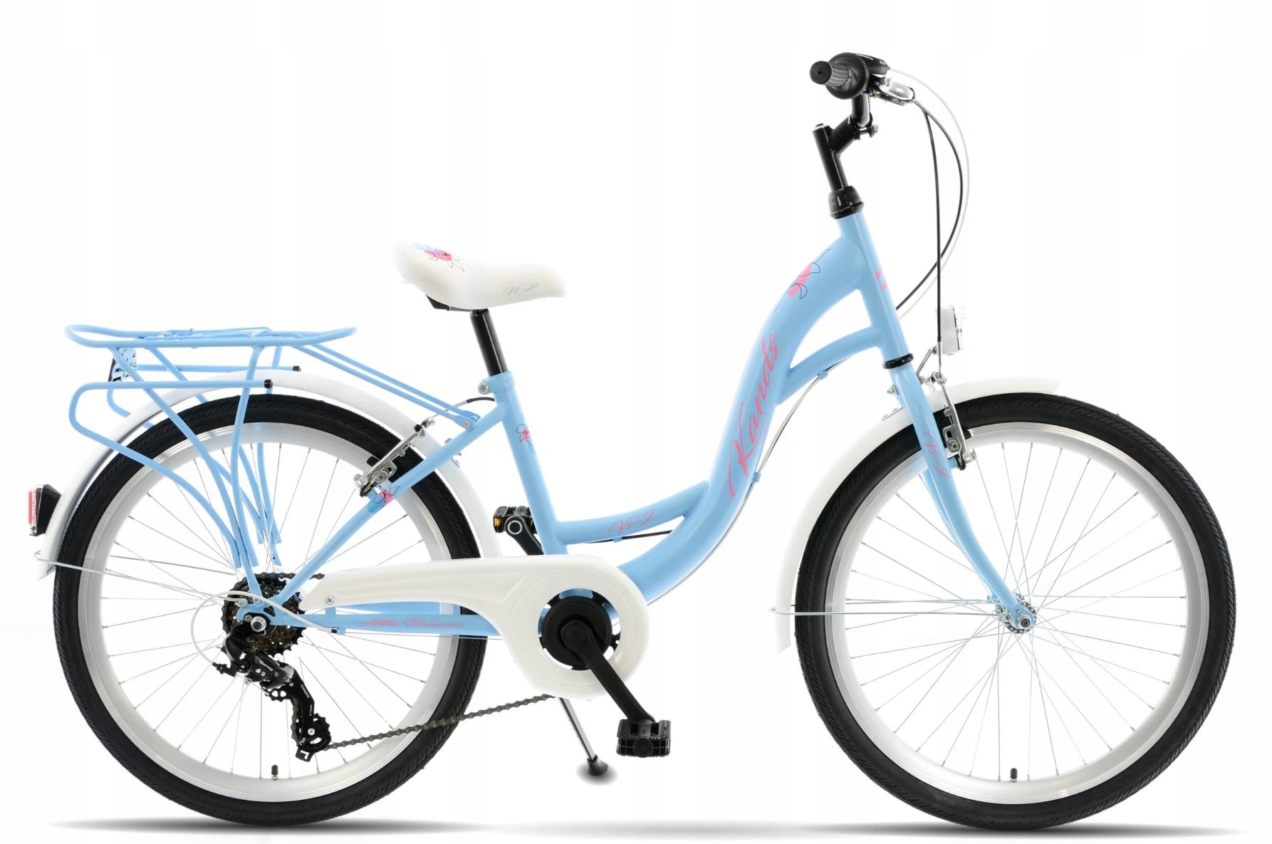 Rower 24 Kands Laguna VS-2 błękitno-biały 2022