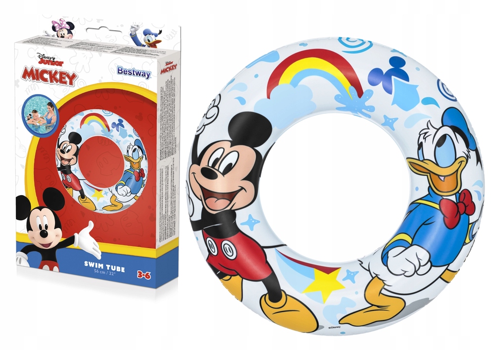 

Kkoło do pływania Bestway Myszka Miki 56 cm