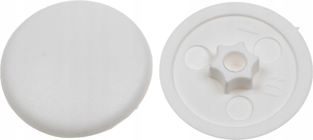 

Zaślepki TX30 do wkrętów 7,5mm okien białe 200szt