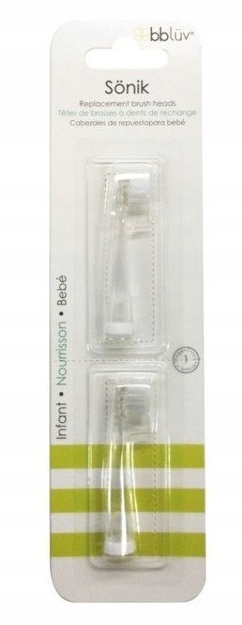 Wymienne końcówki do szczoteczki Sonik 0-18m bbluv
