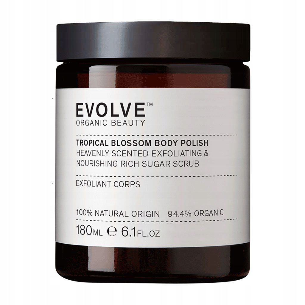 Evolve Beauty Tropický Květ Tělový Peeling 180 ML