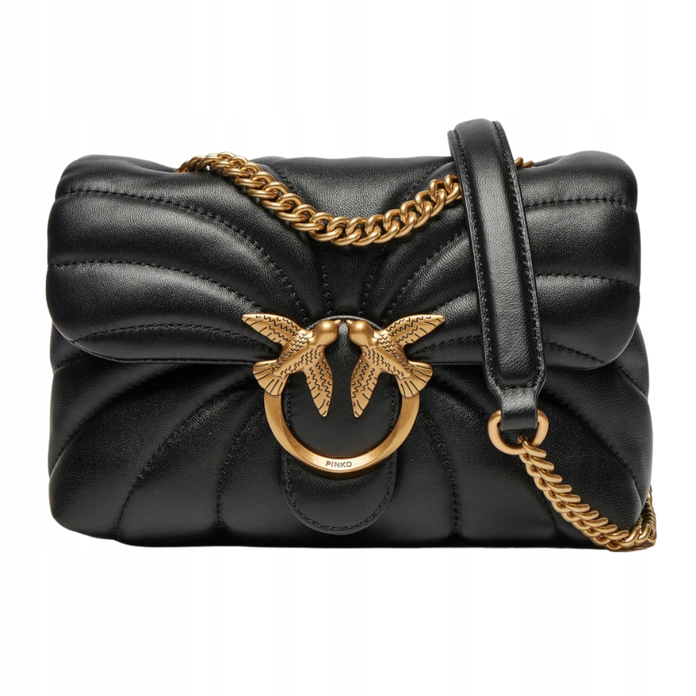 Pinko Černá kabelka Love Puff Mini CL