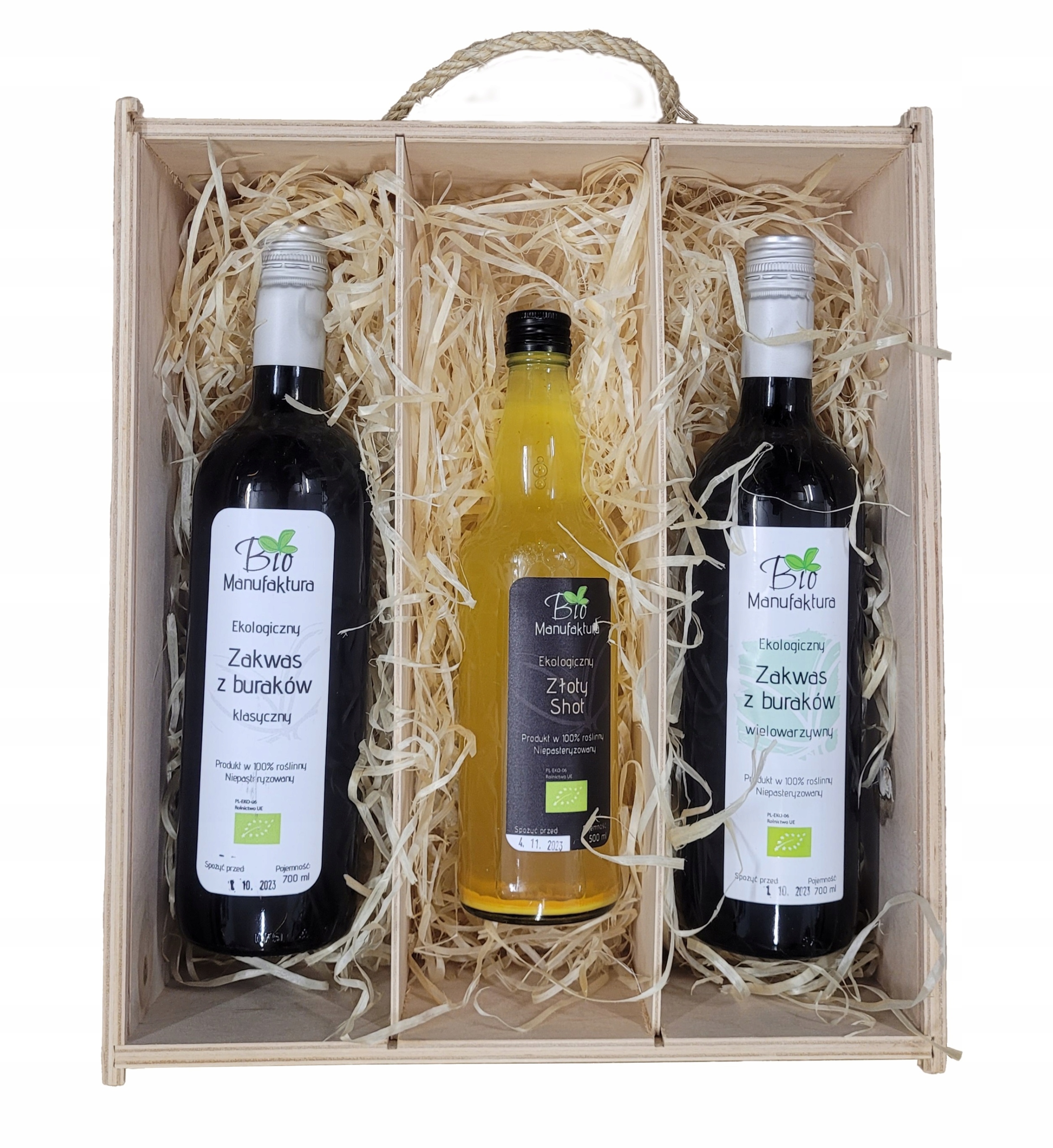 Zakwas z buraków i inne do wyboru mix 3 szt zestaw urodziny