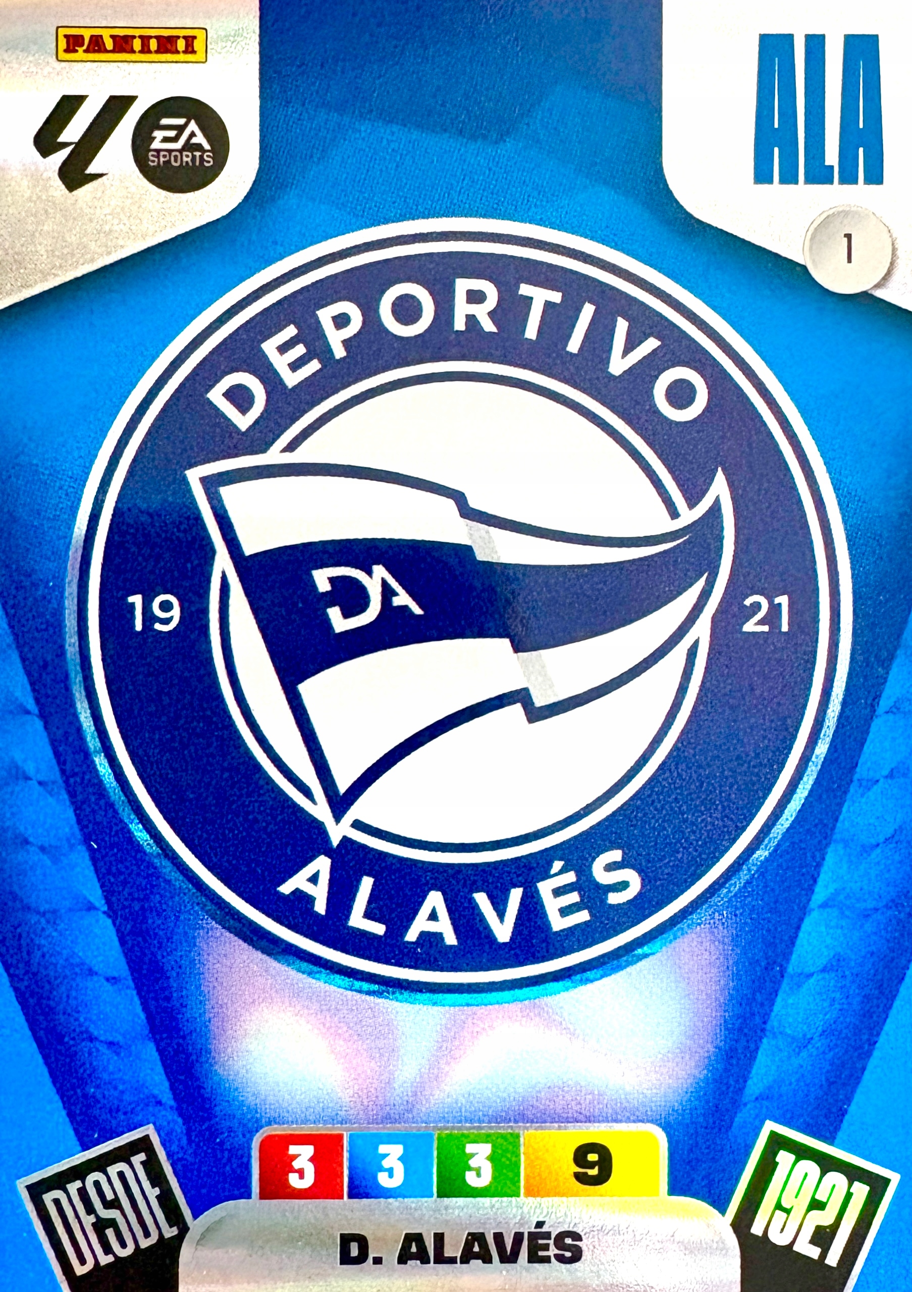 La Liga hiszpańska 2025-26 2026 herb Logo 1 D. Alaves
