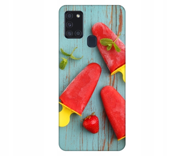 

Etui na telefon Samsung Galaxy A21s Lody na patyku