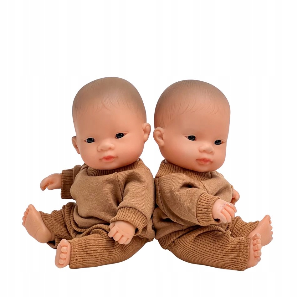 Dres dla lalki Miniland 21cm, cynamon, prezent dla dziewczynki Płeć chłopcy