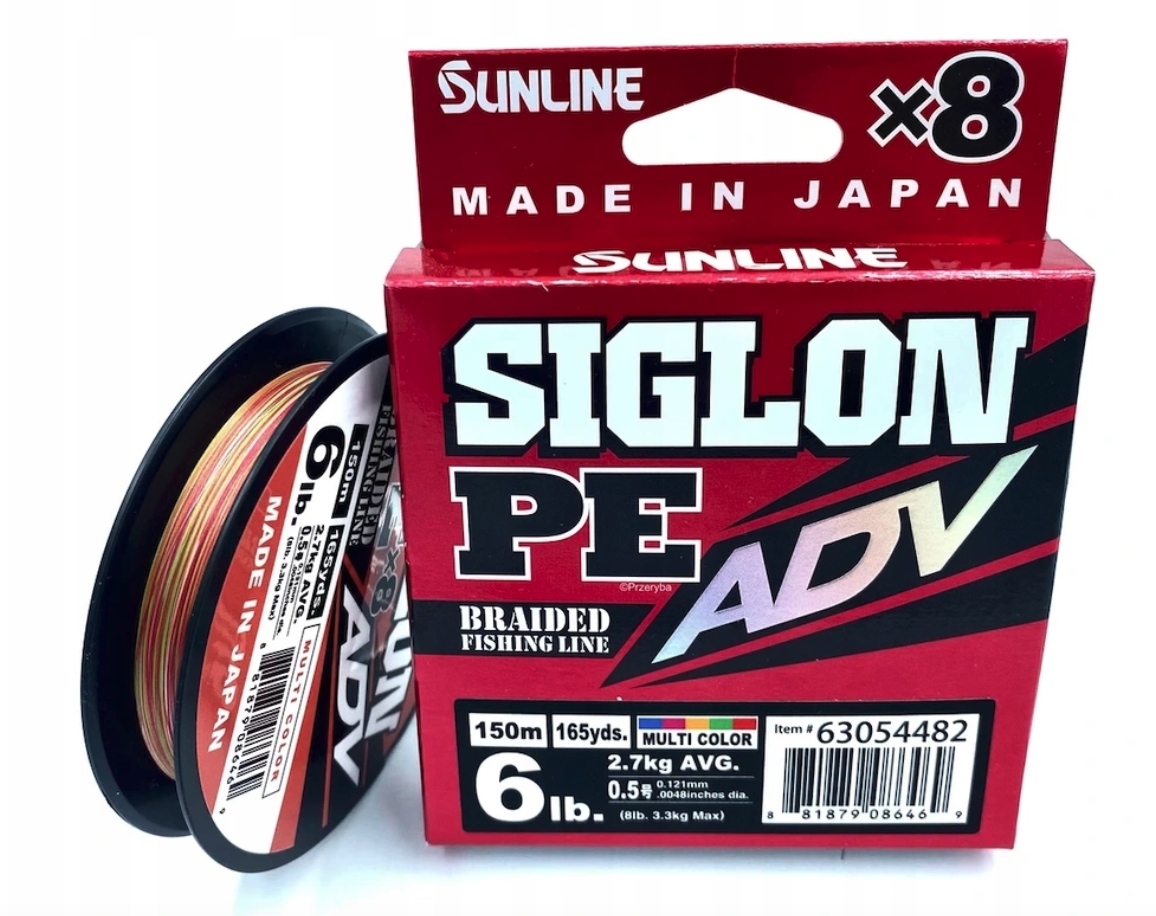 Sunline Siglon Pe Adv Pe X8 0,5MM 150M MC