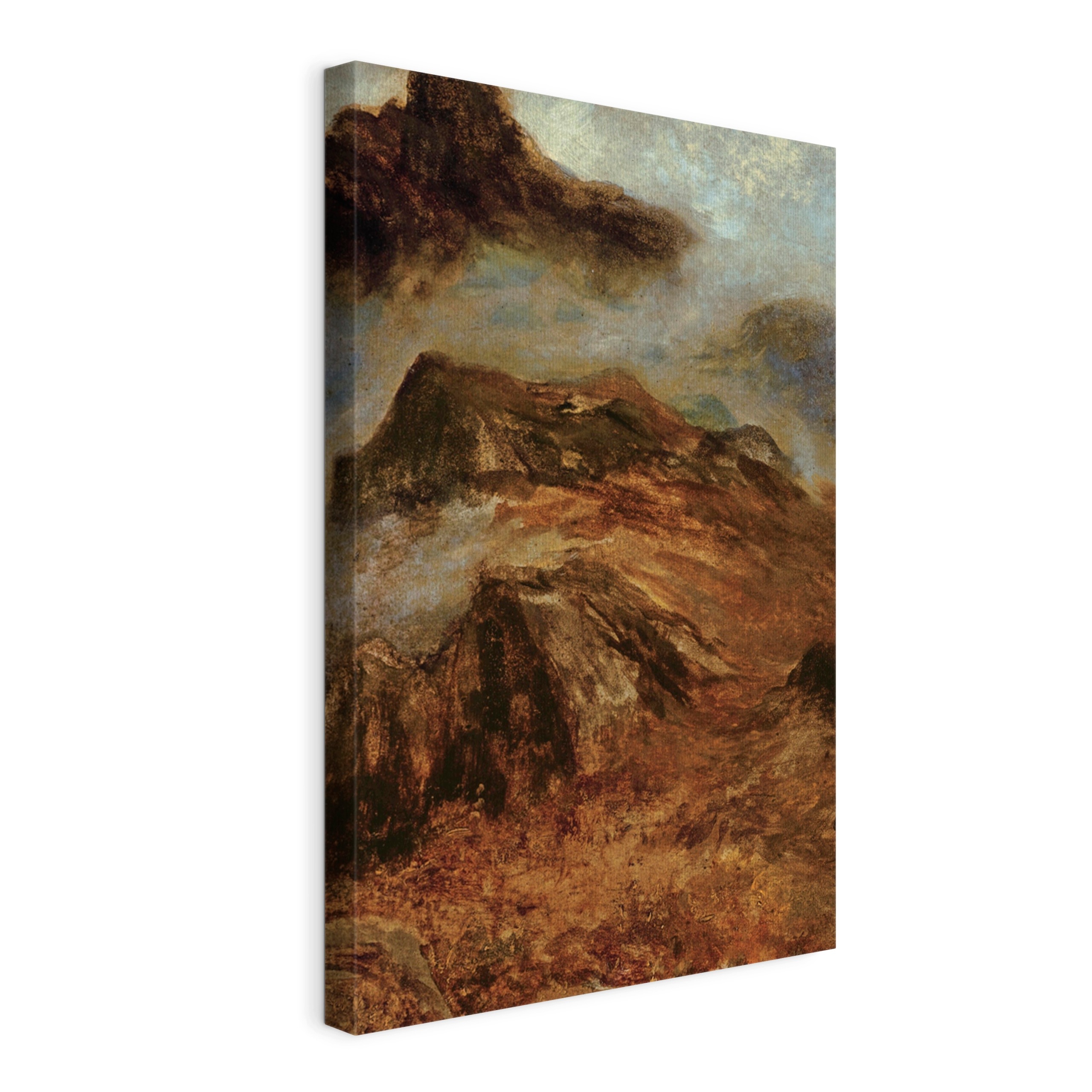 Obraz na plátně Albert Bierstadt – Studium Skalistých hor 120x80 cm