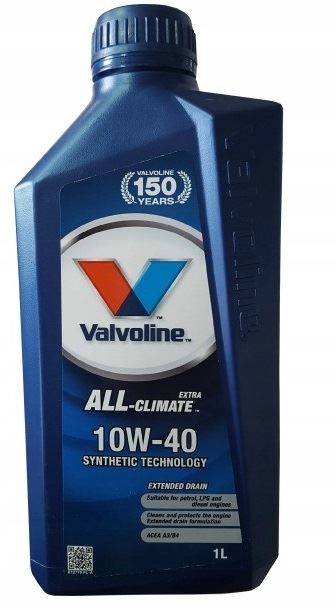 

Valvoline All Climate Extra 10W40 1L