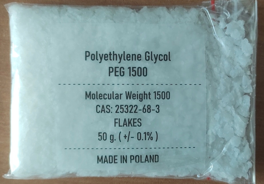 Glikol Polietylenowy Makrogol PEG 1500 - 50 gram